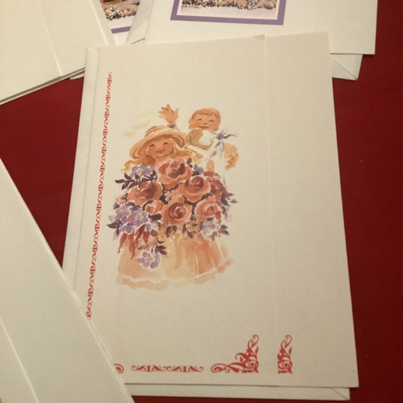 7 vintage (1970s?) blank greetings cards made in Canada - Picture 2 of 10